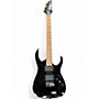 Used Ibanez GRGA120 Black and White Solid Body Electric Guitar Black and White