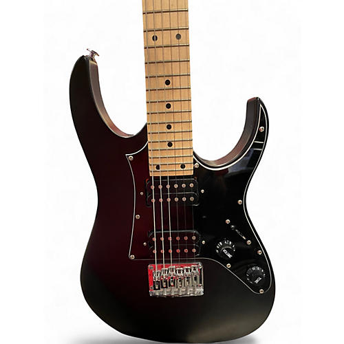 Used Ibanez GRGM21 MIKRO FLAT BLACK Solid Body Electric Guitar FLAT BLACK