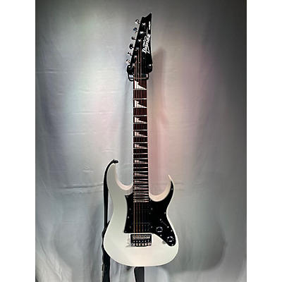 Ibanez Used Ibanez GRGM21 MIKRO White Solid Body Electric Guitar