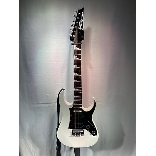 Ibanez Used Ibanez GRGM21 MIKRO White Solid Body Electric Guitar White