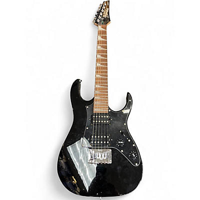 Used Ibanez GRGM21 Mikro Black Night Electric Guitar