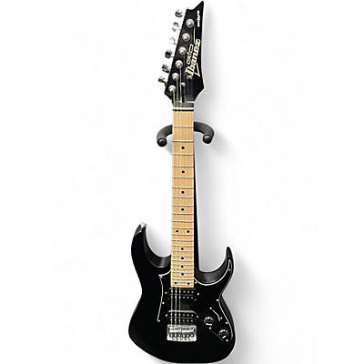 Used Ibanez GRGM21M Black Solid Body Electric Guitar