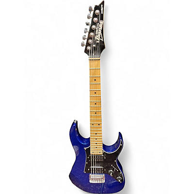 Used Ibanez GRGM21M Mikro Blue Solid Body Electric Guitar