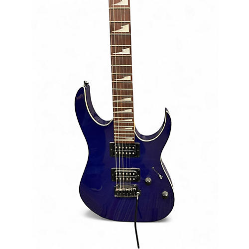 Used Ibanez GRGR120EX Blue Solid Body Electric Guitar Blue