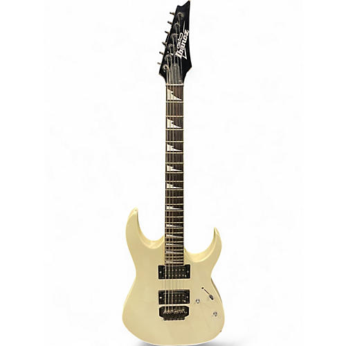 Used Ibanez GRGR120EX WHITE Solid Body Electric Guitar WHITE