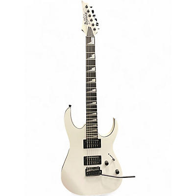 Used Ibanez GRGR120EX White Solid Body Electric Guitar