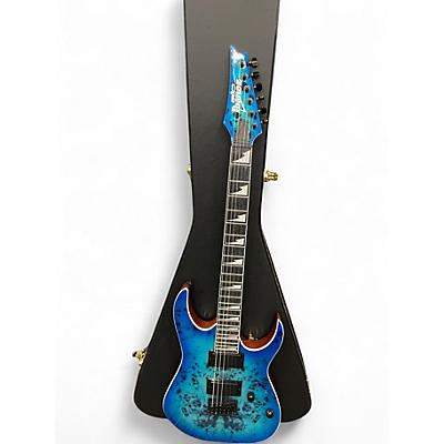 Used Ibanez GRGR221PA AQUA BURST Solid Body Electric Guitar