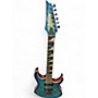 Used Ibanez GRGR221PA GRG SERIES Blue Solid Body Electric Guitar Blue