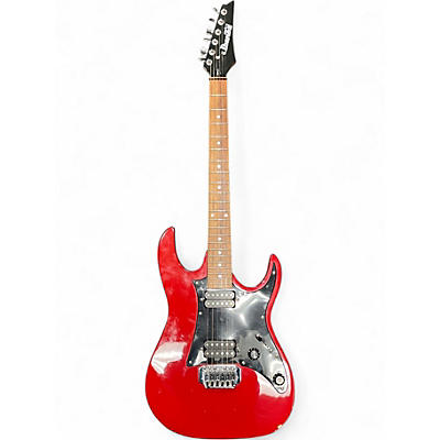 Used Ibanez GRX20 Red Solid Body Electric Guitar