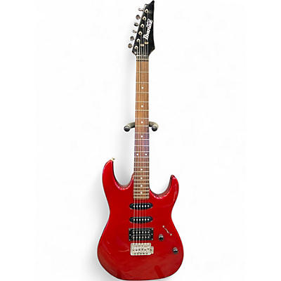 Used Ibanez GRX45 Metallic Red Solid Body Electric Guitar