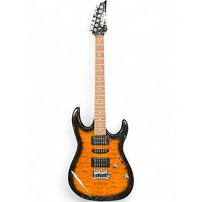 Used Ibanez GRX70QA 2 Color Sunburst Solid Body Electric Guitar