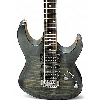 Used Ibanez GRX70QA Charcoal Solid Body Electric Guitar