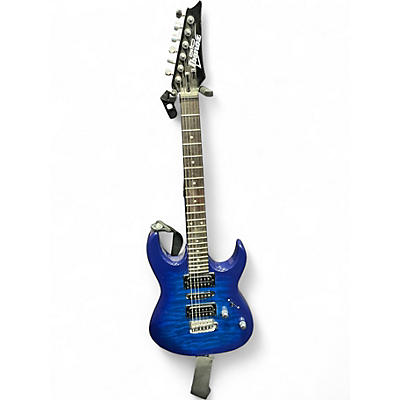 Used Ibanez  GRX70QA GIO RX Series Blue Solid Body Electric Guitar