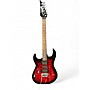 Used Ibanez GRX70QA Left Handed Sunburst Electric Guitar Sunburst