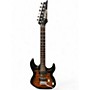 Used Ibanez GRX70QA Tiger Sunburst Solid Body Electric Guitar Tiger Sunburst