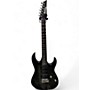 Used Ibanez Used Ibanez GRX70QA Trans Black Solid Body Electric Guitar Trans Black