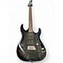 Used Ibanez GRX70QA Trans Black Solid Body Electric Guitar Trans Black