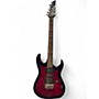 Used Ibanez GRX70QA Trans Red Solid Body Electric Guitar Trans Red