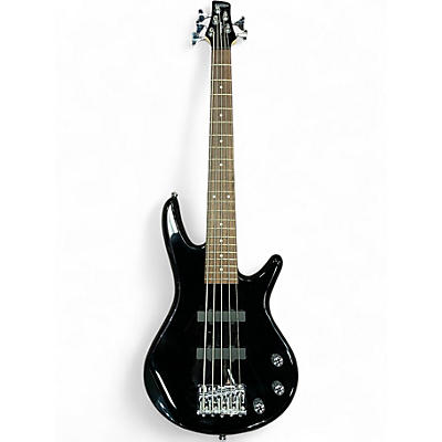 Used Ibanez  GSR Mikro 5-String  Black Electric Bass Guitar