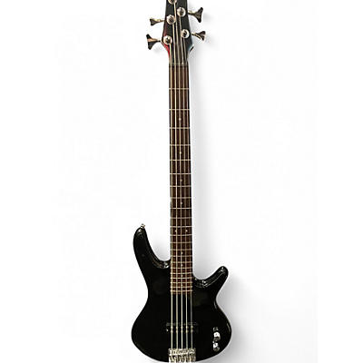 Used Ibanez GSR105EX 5 String Black Electric Bass Guitar