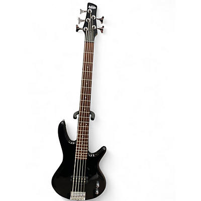 Used Ibanez GSR105EX 5 String Black Electric Bass Guitar