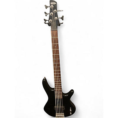 Used Ibanez GSR105EX 5 String Black Electric Bass Guitar