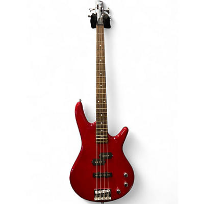 Used Ibanez GSR190 Cherry Electric Bass Guitar