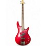Used Ibanez GSR190 Trans Red Electric Bass Guitar Trans Red