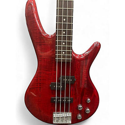 Ibanez Used Ibanez GSR200 Candy Apple Red Electric Bass Guitar