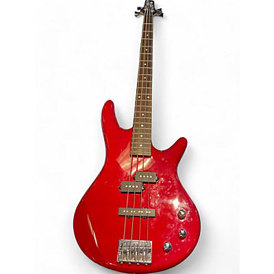 Used Ibanez GSR200 Candy Apple Red Electric Bass Guitar