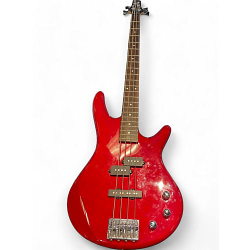 Used Ibanez GSR200 Candy Apple Red Electric Bass Guitar Candy Apple Red