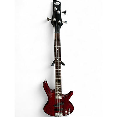 Used Ibanez GSR200 Cherry Electric Bass Guitar