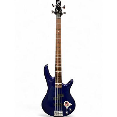 Used Ibanez GSR200 Electric Blue Electric Bass Guitar
