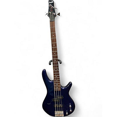 Used Ibanez GSR200 Jewel Blue Electric Bass Guitar
