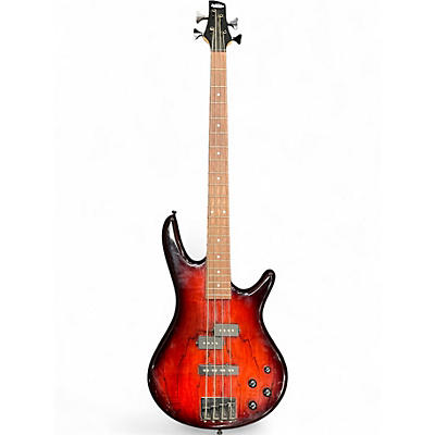 Used Ibanez GSR200 METALLIC RED SUNBURST Electric Bass Guitar