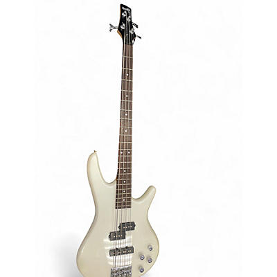 Used Ibanez GSR200 Pearl White Electric Bass Guitar