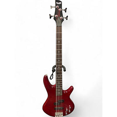 Used Ibanez GSR200 Red Electric Bass Guitar