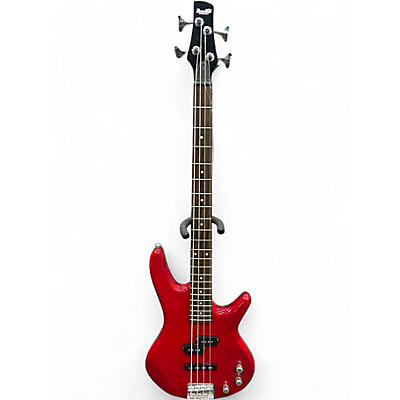 Used Ibanez GSR200 Red Electric Bass Guitar