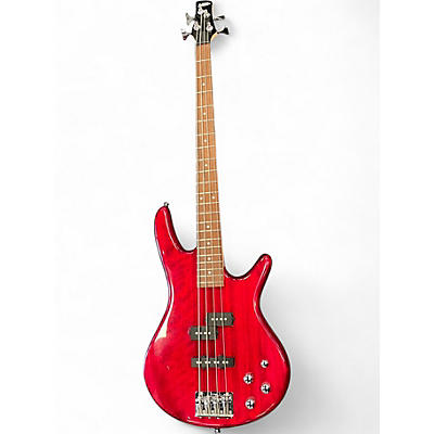 Used Ibanez GSR200 Red Electric Bass Guitar
