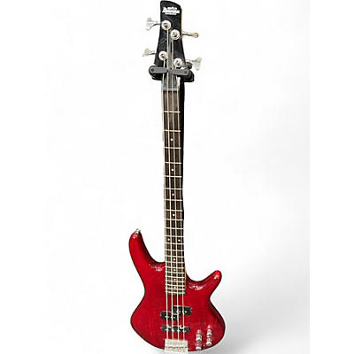 Used Ibanez GSR200 Red Electric Bass Guitar