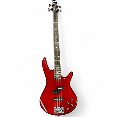 Used Ibanez GSR200 Red Electric Bass Guitar