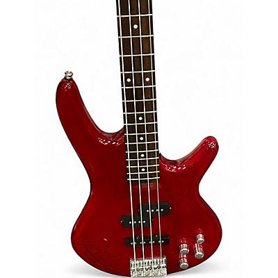 Used Ibanez GSR200 Red Electric Bass Guitar