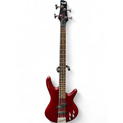 Used Ibanez GSR200 Red Electric Bass Guitar