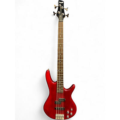 Used Ibanez GSR200 Red Electric Bass Guitar