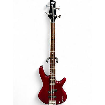 Used Ibanez GSR200 Red Electric Bass Guitar