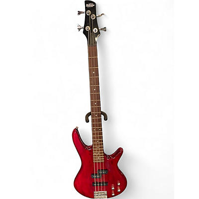 Used Ibanez GSR200 Red Electric Bass Guitar