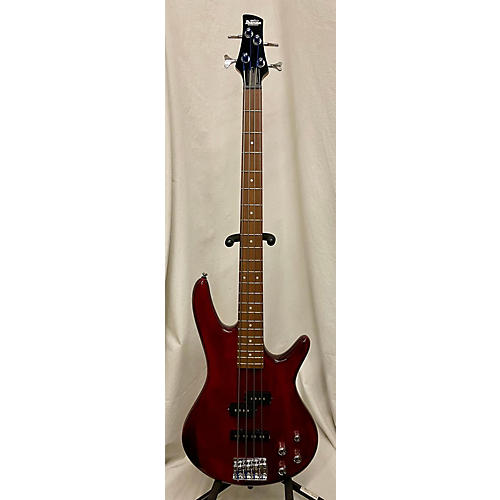 Ibanez Used Ibanez GSR200 Trans Red Electric Bass Guitar Trans Red