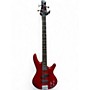 Used Ibanez Used Ibanez GSR200 Trans Red Electric Bass Guitar Trans Red