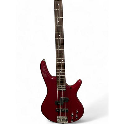 Ibanez Used Ibanez GSR200 red Electric Bass Guitar