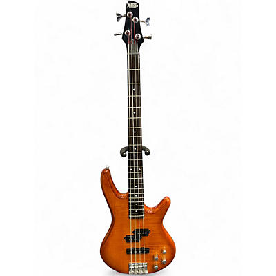 Used Ibanez GSR200FM Amber Electric Bass Guitar